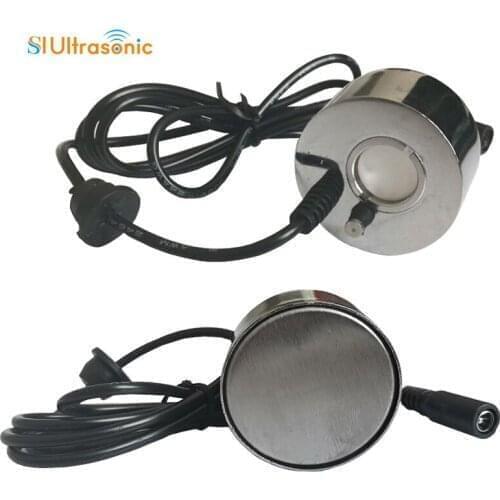 500mL/H Aluminum Ultrasonic Mini Mist Maker Fogger Water Fountain Pond Fog Machine Atomizer Air Humidifier Nebulizer