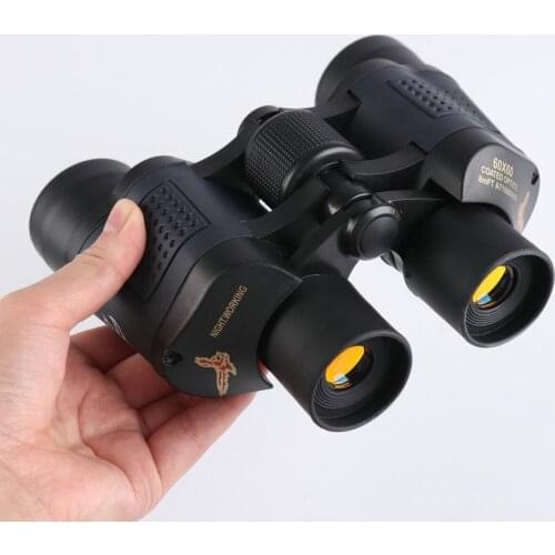 60X60 Golden Eagle Binoculars with Coordinate Ranging Low Light Night Vision Telescope Foot Forestry Outdoor Work Travel Protect