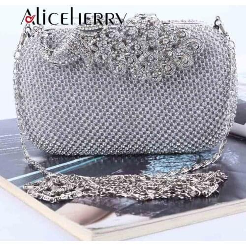 Aliceherry Womens Shiny Bags