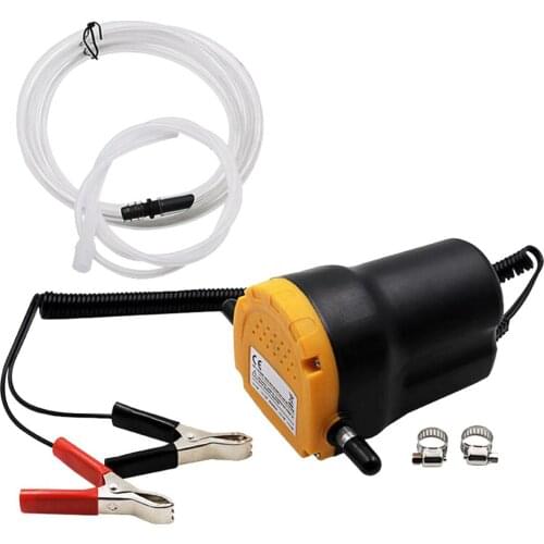 Car Motorbike 12V Transfer Pump Extractor Oil Fluid Diesel Electric Siphon