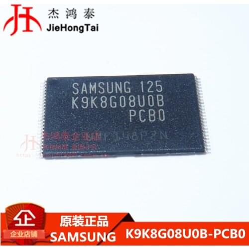 Free shipping K9K8G08U0B-PCB0 TSOP-48 NAND Flash 8Gb 10PCS