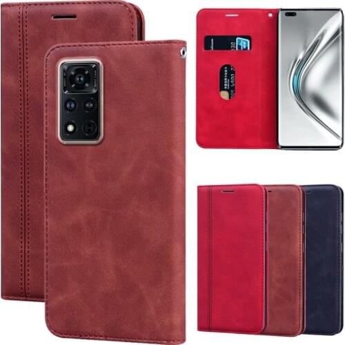 Case For Honor V40 5G Protect Cover PU Leather Magnet Flip Capa For Honor V40 View40 чехол Book Wallet Funda Coque Shell Etui
