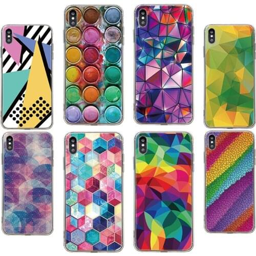 For UMIDIGI A5 A7 A3 S3 S5 PRO F1 play F2 power 3 A3s A3 X One MAX Color pattern Soft TPU Cover Silicone Phone case