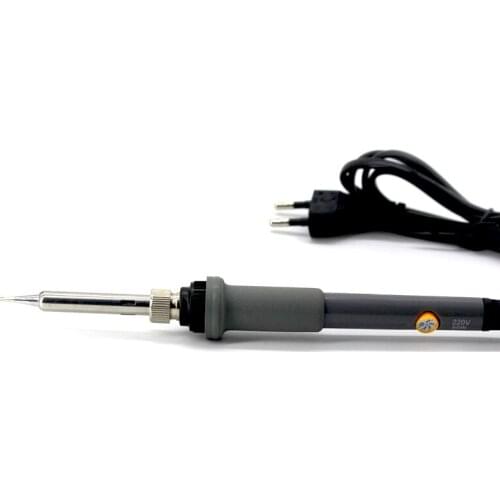 European standard plug LED thermostat electric soldering iron 220V 60W internal heating soldering station electrical maintenance