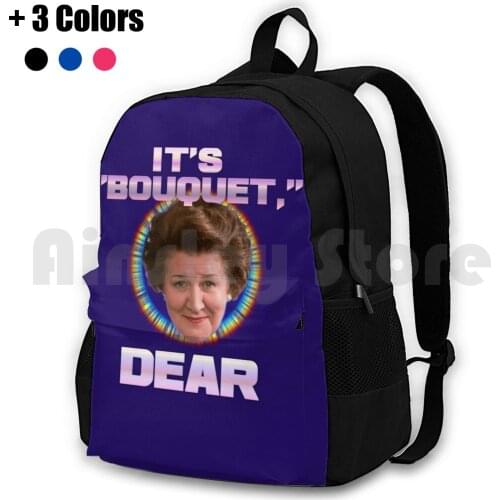 Keeping Up Appearances Hyacinth Bucket Outdoor Hiking Backpack Riding Climbing Sports Bag Shell Sing At You Funny Bouquet