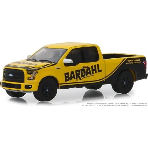 GreenLight 1:64 Bardahl - 2017 Ford F-150 alloy toy car toys for children diecast model car Birthday gift