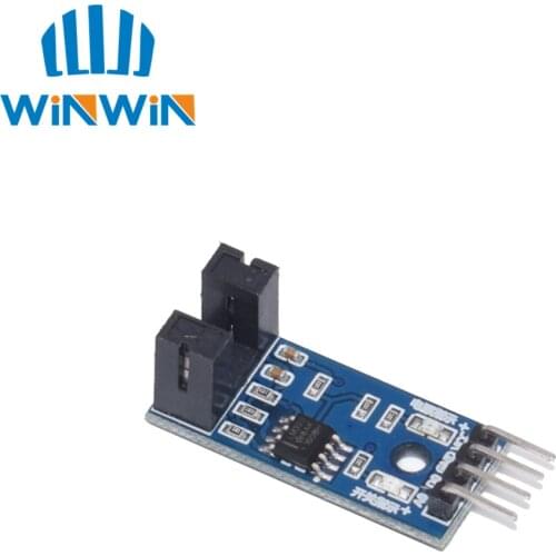 I32 1pcs IR Infrared Slotted Optical Speed Measuring Sensor Optocoupler Module For Motor Test PIC AVR