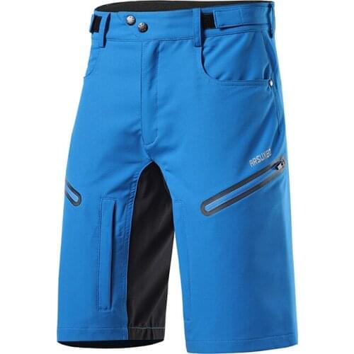 Mens Cycling Shorts Loose Fit MTB Mountain Bike Shorts Outdoor Sports Hiking Downhill Bicycle Short Pants