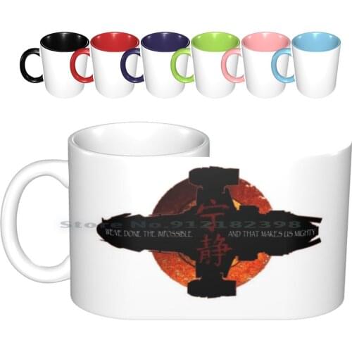 We've Done The Impossible And That Makes Us Mighty Ceramic Mugs Coffee Cups Milk Tea Mug Weve Done The Impossible And That