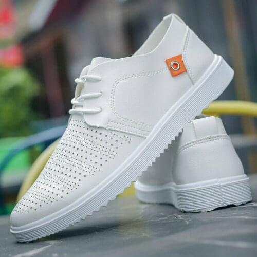 2019 New British Style Men Quality Casual Shoes Lightweight Paris design Comfortable Breathable Retro Flat Shoes Men K8-54