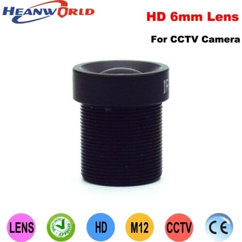 Heanworld HD CCTV lens 6mm IR lens for CCTV camera Security CCTV Lens IR camera Lens use on security camera system