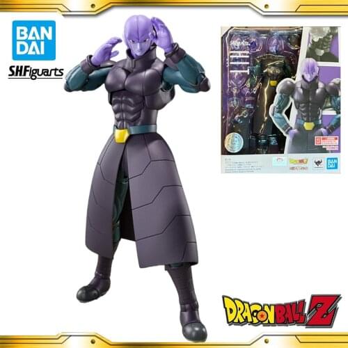 Original BANDAI Dragon Ball Z SHF Hitto Hit Tournament Of Power Assassin Of The Sixth Universe Anime Action Figures Model Toys