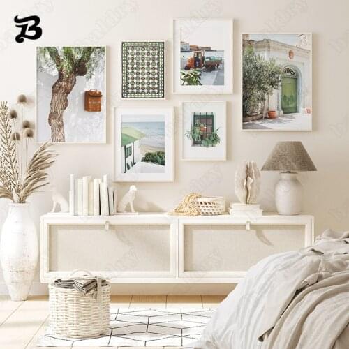 Contemporary Landscape Canvas Painting Natural Scenery HD Photos Posters and Prints Summer Pictures Living Room Home Decoration