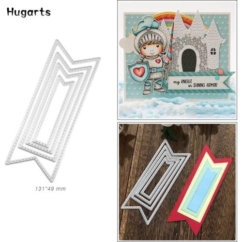 Stitch Banner Craft Dies Metal Cutting Dies for Card Making Steel New Dies Scrapbooking Embossing Art