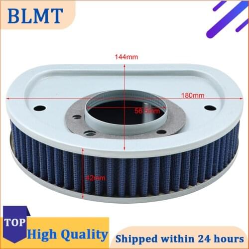 For Harley Touring Dyna Softail Twin Cam 1999-2011 Red Motorcycle High Flow Air Filter Air Cleaner Intake 29461-99 29400042