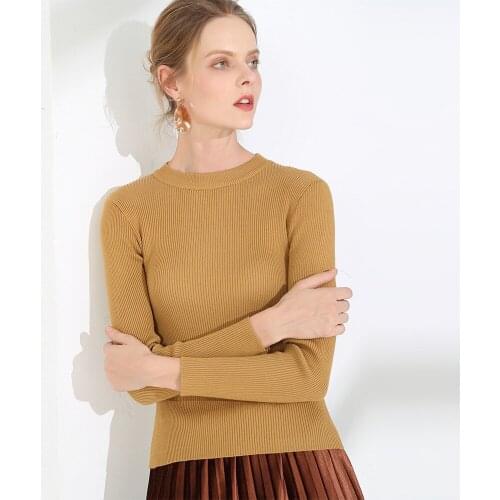 Sleeve Promotion Full Sweater Woman Garment Pullover Lead Jacket Self-cultivation Rendering Upper 2019 New Pattern Within Build