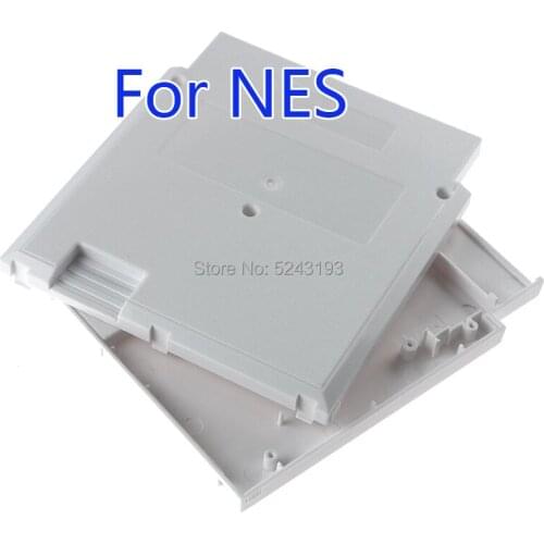 1PCS FOR NES Hard Case 60Pin To 72Pin Adapter For Nintendo NES Game Card Cartridge Housing Shell with screws