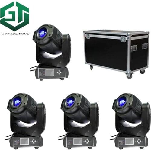 4pcs/lot High brightness 90W LED moving head Spot Light LED stage lighting lighting 3-facet Prism Two Gobo wheel function