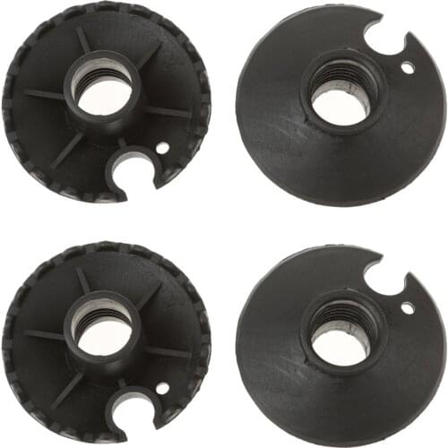 4pcs Removable Rubber Mud Basket Replacement Tips Protectors for Trekking Poles Hiking Sticks 4cm Walking Stick Protectors