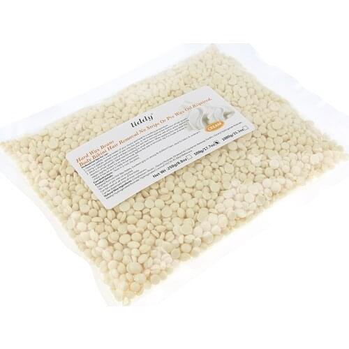 500g / Bag No Strip Depilatory Hot Film Hard Wax Pellet Hair Removal Wax Beans Painless for Women Men