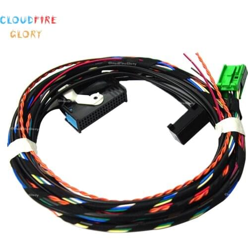1K8035730D Bluetooth Module Wireless Microphone Wire Harness Cable Adapter For Volkswagen RNS510 9W2 9W7 9ZZ Car Radio