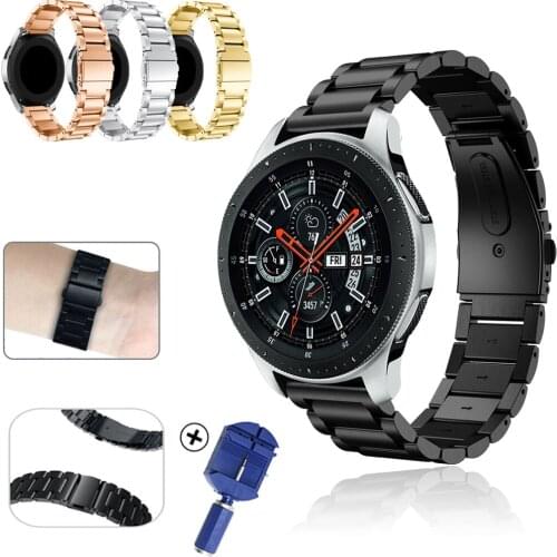 Stainless Steel Strap For Garmin Venu 2/Venu SQ Music Gear S2 Classic Smart Watch Band Metal Bracelets For Vivoactive 4 3 Correa