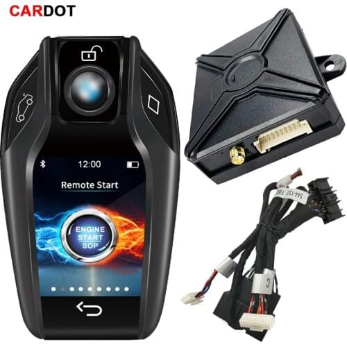 Cardot Car Alarm Passive Keyless Entry Control Lock Unlock Remote Start Stop System Engine