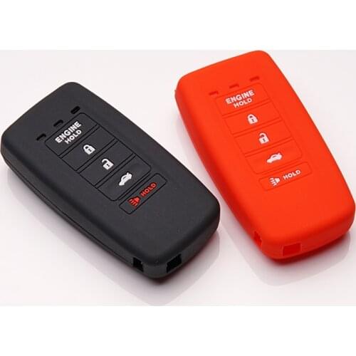 New Cover For ACURA ILX RDX MDX CDX TLX RLX Remote Key Case Silicone Holder Protector 5Button Keyless Entry