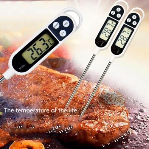 Digital Food Thermometer BBQ Cooking Meat Hot Water Measure Probe Kitchen Tool MUMR999