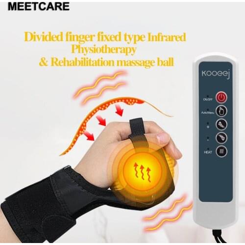 Far Infrared Hot Compress Finger Massager Ball improve finger cramps hand muscle strength and grip strength finger flexibility