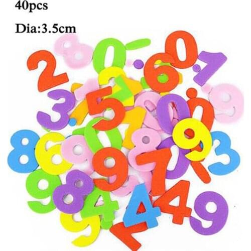 DIY Material Children Handmade EVA 3D Stickers Star Number Animal Car Package Kids Sponge Paper Small Patch Adhesive Decoration