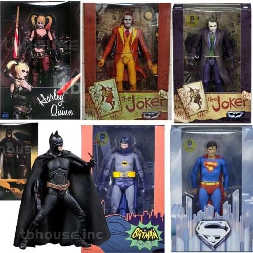 Cartoon Alliance of injustice Neca Quinn Joker Action Figure Collectable Model Toy