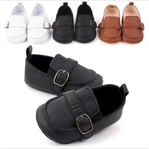 New Baby Shoes Spring Autumn Newborn Casual Shoes Toddler PU Soft Sole First Walkers Infants Boys Girls Shoes