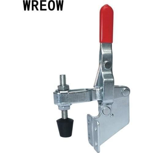 New 1 Pc Metal Clip Vertical Type Toggle Clamp Pliers Rod Arm Welding Tool Tackle Quick Hand Tool Toggle Clamp Dropshipping N2