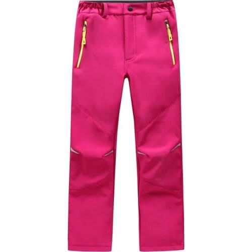 Autumn Winter Clothes Children Warm Girls Leggings Trousers Kids Boys Windproof Waterproof Sport Pants Sweatpants