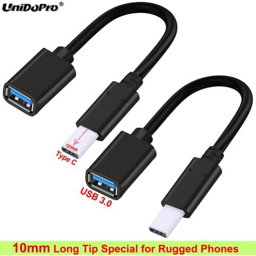 OTG Type C Cable USB C to USB 3.0 Adapter for AGM | Blackview | CAT | Cubot | Ulefone | Doogee | Oukitel | UMIDiGi Rugged Phones