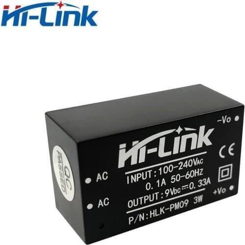 Free Shipping 30pcs/Lot AC DC 220V to 9v3w Power Converter Isolated Output HLK-PM09