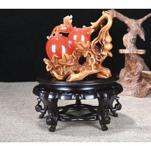 12-42cm Diameter Super hard environmental protection plastic Base Stone Pot Flower Vase Aquarium Wine Rack Base