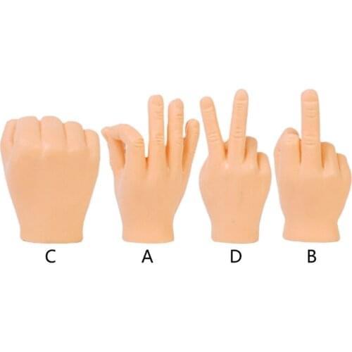 Funny Mini Hands Creative Finger Fidget Toys Small Hand Tease the Cat Pet Toy Gag Joke Kids Adults Toy