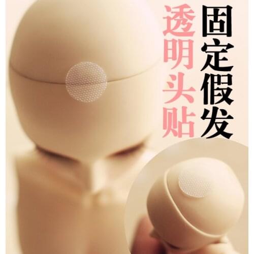 10pcs/lot 1/3 1/4 1/6 1/8 scale BJD Wig fixed Double-sided paste for BJD/SD wig doll accessories 16C0998