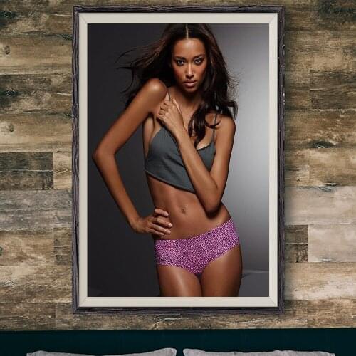 E389 Anais Mali Sexy Model Movie Star Wall Silk Cloth Poster Art Home Decoration Gift