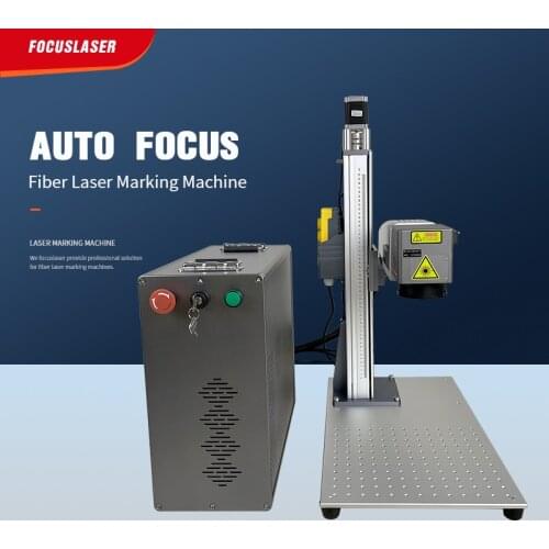 Autofocus Laser Graver 50W Fiber Laser Marking Machine Raycus JPT Laser Source Printer Metal Wood Plastic Engraver Tools