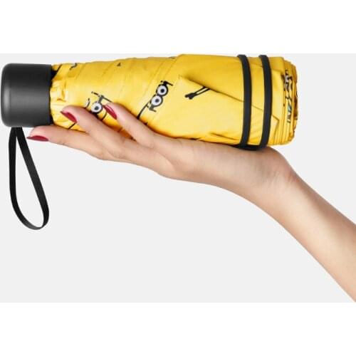 Cartoon characters cute childrens Five-folding Umbrella ultra light mini sun foldingsunshade UV womens umbrellas su S520