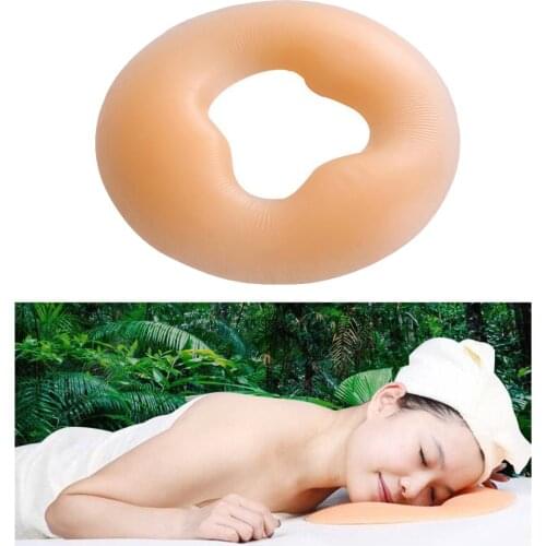 Soft SPA Massage Silicon Face Relax Cradle Cushion Pillow Pad Beauty Care Tool for SPA Massage Salon USe