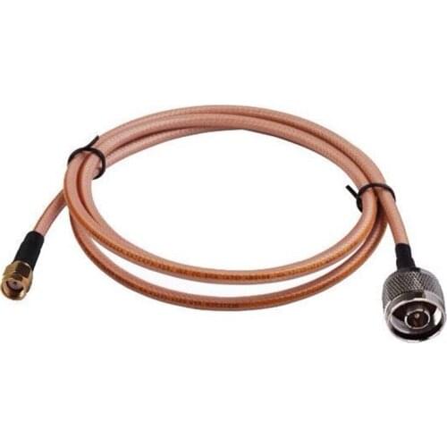 N Male Plug To RP-SMA Male Plug RF Coaxial Pigtail Wire Connector RG402 Cable Adapter 1mm