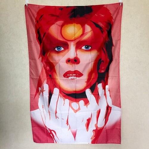 Classic Rock 'n' Roll Hip Hop Reggae Posters High Quality Four Holes Flag & Banner Office Music Studio Room Wall Decoration