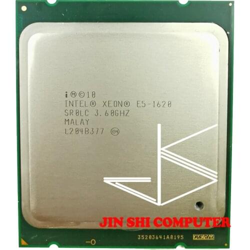 Intel Xeon Quad Core E5 1620 E5-1620 CPU LGA 2011 Processador para Desktop processador de Servidor 100%funcionando corretamente