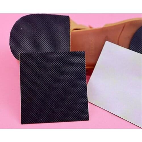 Women High Heels Sandals Anti-Slip Shoes Sole Protector Pad Rubber Outsole Replacement Repair Square Heel Shoe Bottom Patch Pads