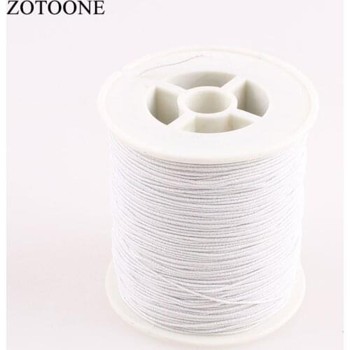 ZOTOONE 200Meters/Roll Sewing Threads for Overlockers Embroidery Machine DIY Apparel Sewing & Elastic Polyester Sewing Threads D