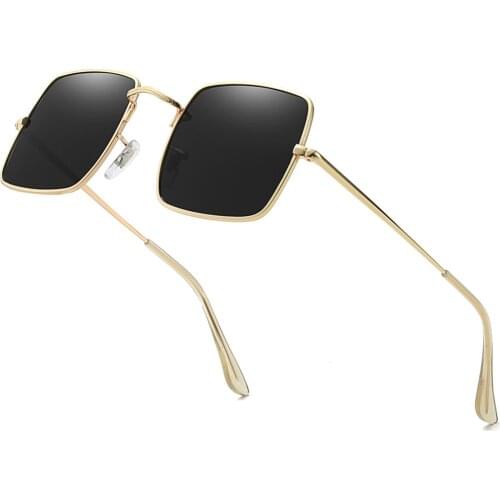 Polaroid Sunglasses Unisex Square Vintage Sun Glasses Famous Brand Sunglases Polarized Sunglasses Retro Feminino for Women Men